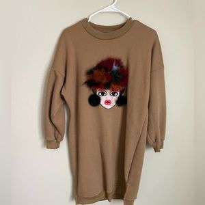 sweatshirt dress